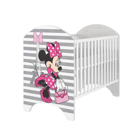 Otroška posteljica Minnie Mouse Eifflov stolp