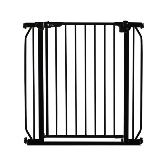 Varnostna ograja za vrata/stopnice - črna