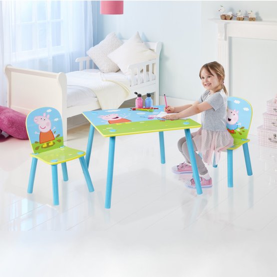 Otroška miza s stoli Peppa Pig