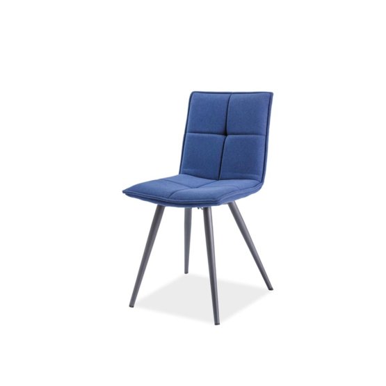 Jídelní židle DARIO šedá/modrá