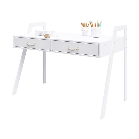 2v1 Posteljica in pisalna miza CONE 120x60 - WHITE