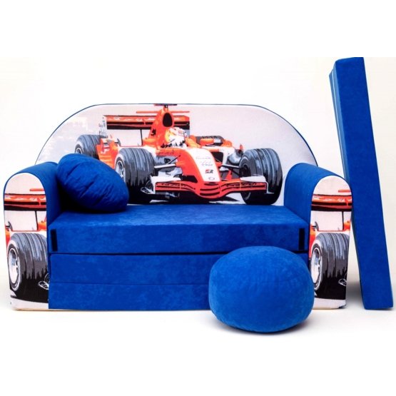 Otroška sedežna garnitura Formula Blue
