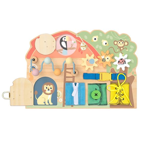 2Kids Toys Aktivnostna plošča Hišica z živalmi
