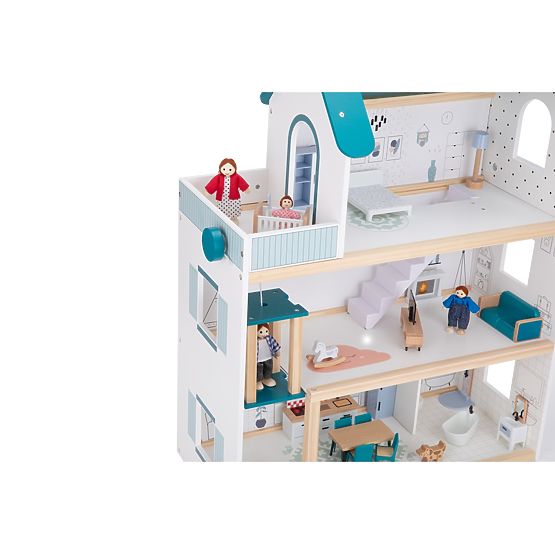 2kids Toys Hišica za punčke s pripomočki