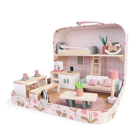 2Kids Toys Hiška za punčke v kovčku Kuhinja