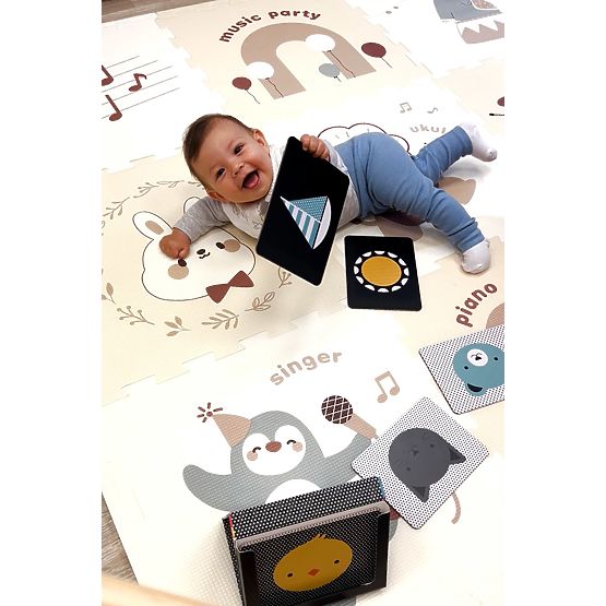 2Kids Toys Igralna podloga Živalska zabava 9 delov