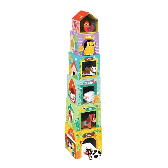 2Kids Toys Kocke z živalmi Kmetija