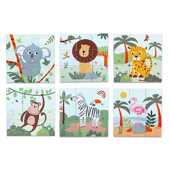 2Kids Toys Lesene kocke Safari