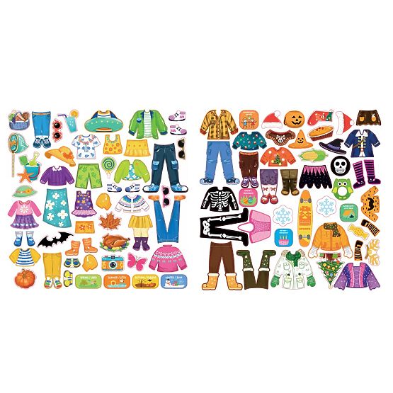 2Kids Toys Magnetno oblačenje Družina