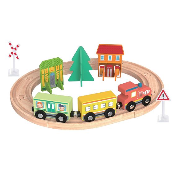 2Kids Toys Moja prva železniška proga Mesto