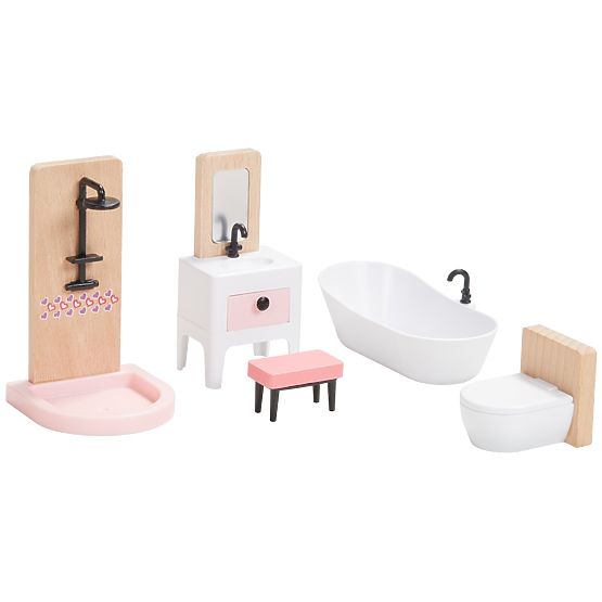2Kids Toys Set pohištva z družino 5 v 1