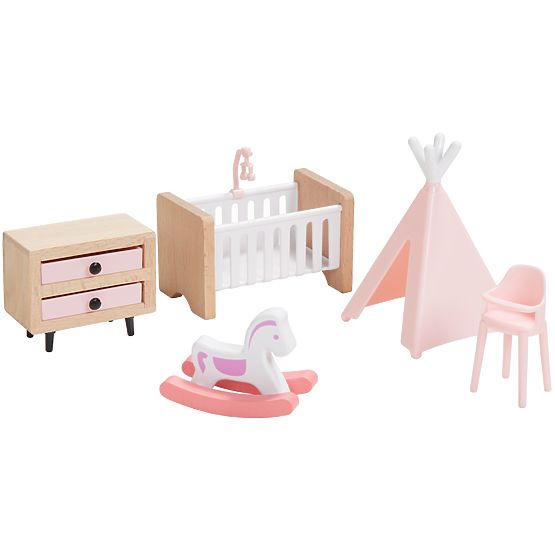 2Kids Toys Set pohištva z družino 5 v 1