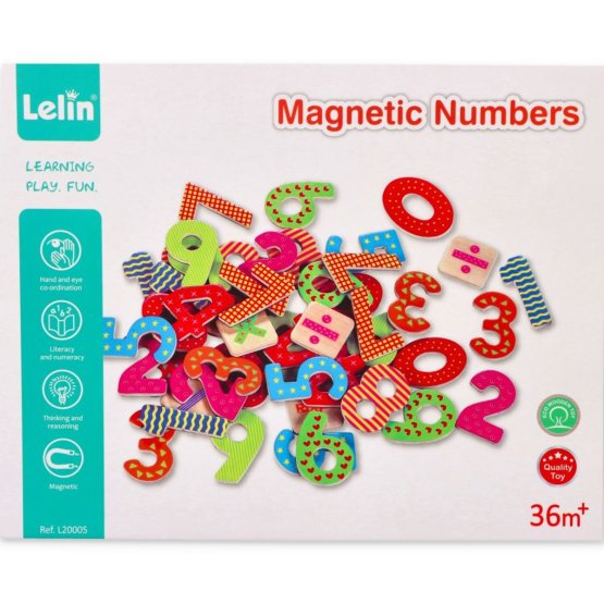 Magnetne lesene številke