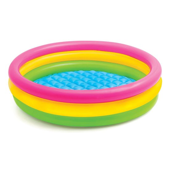 Barvit napihljiv bazen za otroke