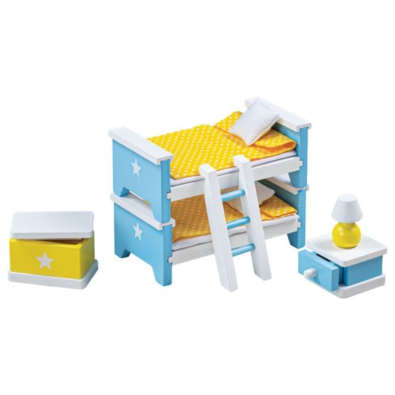 Tidlo Leseno pohištvo otroška soba rumena