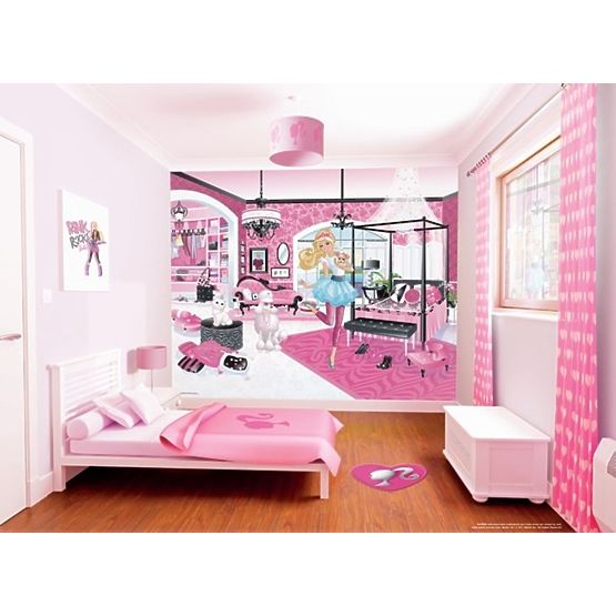 3D Tapeta Barbií