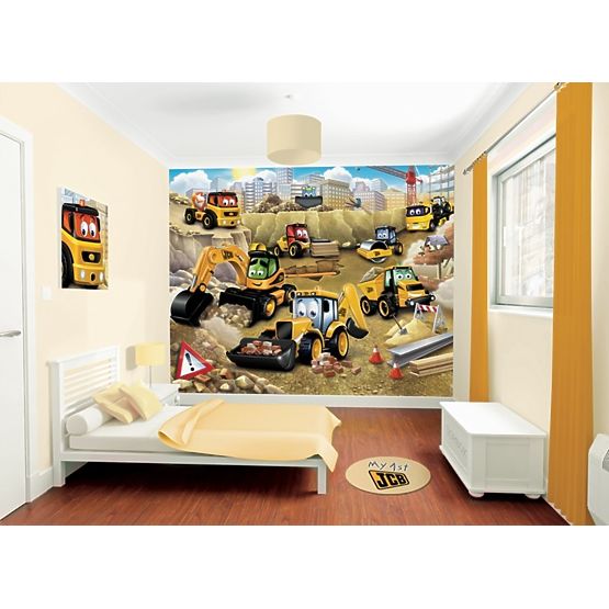 3D tapeta Moje první JCB