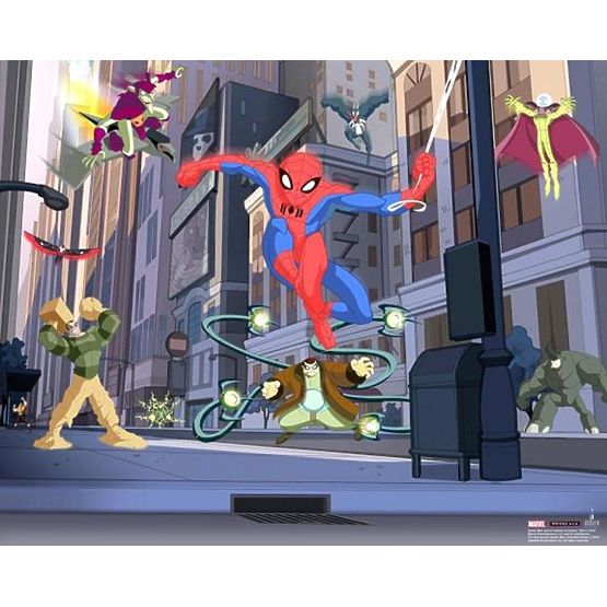 3D ozadje SPIDERMAN SPECTACULAR