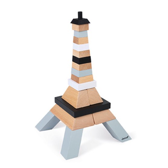Piramida Eifflov stolp - stolp za zlaganje