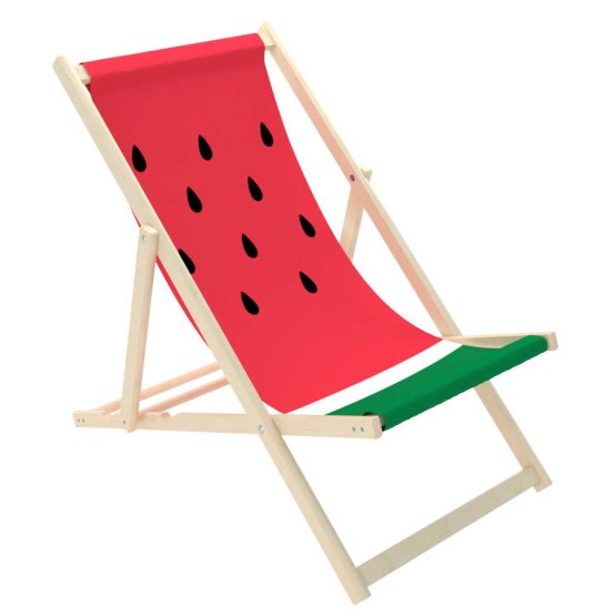 Ležalnik na plaži lubenica