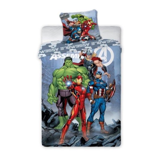 Otroška posteljnina 140x200 cm + 70x90 Avengers