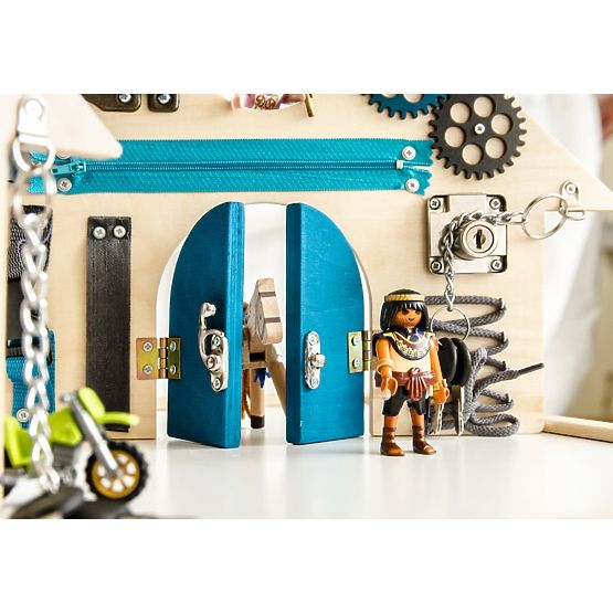 Aktivna tabla - Hiša - modra