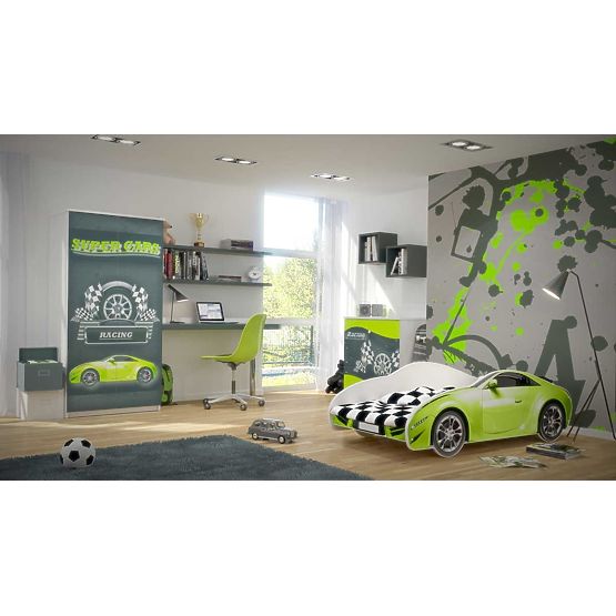 Avto postelja S-CAR - zelena