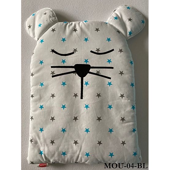 Baby Dream - Modularna posteljica mantinel - sivo-modra