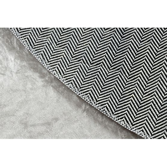 BAMBINO 48130 okrogla pralna preproga Zvezde za otroke proti zdrsu - bež / siva