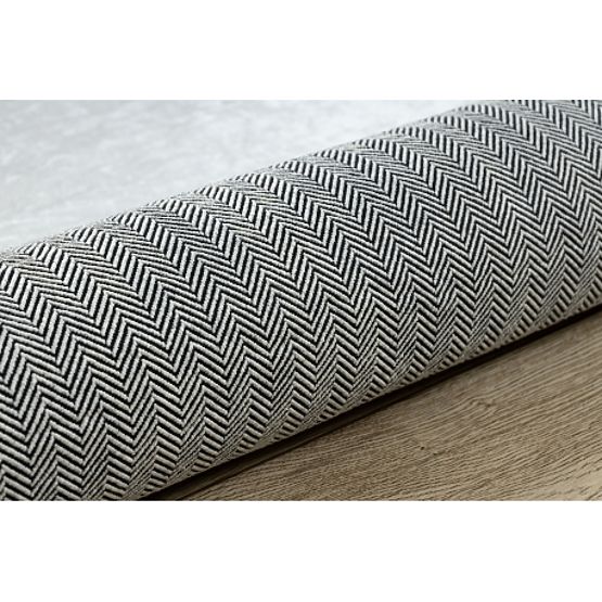 BAMBINO 54090 pralna preproga Živali, Afrika za otroke proti zdrsu - bela / zelena