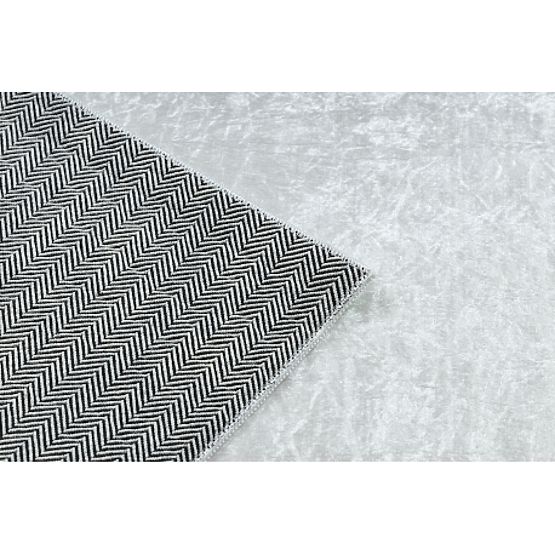 BAMBINO 54090 pralna preproga Živali, Afrika za otroke proti zdrsu - bela / zelena