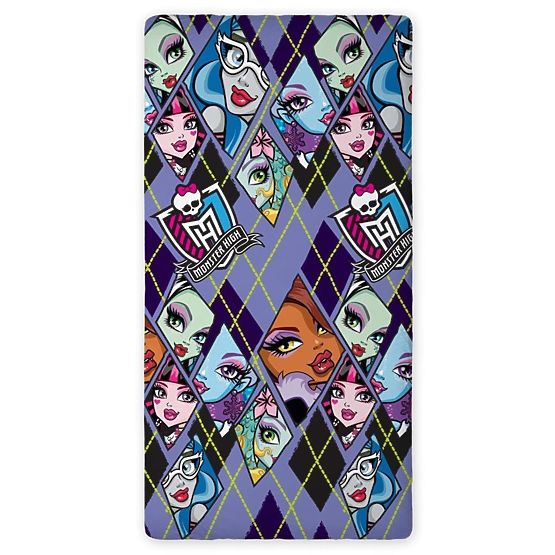 Bavlněné prostěradlo Monster High I + ZDARMA povlak na polštář Monster High