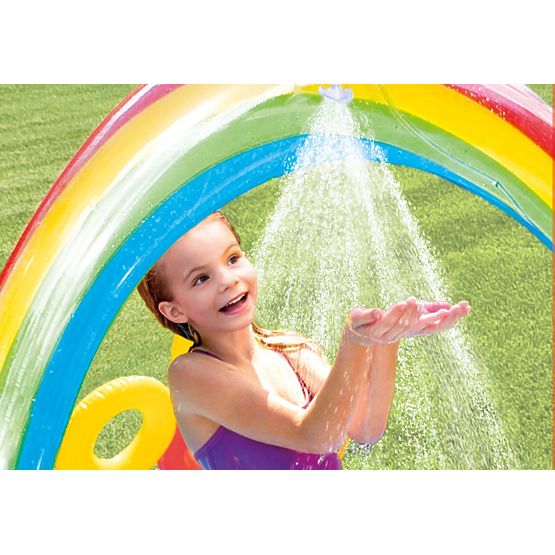 bazen za otroke s toboganom RAINBOW