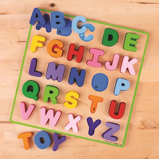 Bigjigs Baby Abeceda velike črke