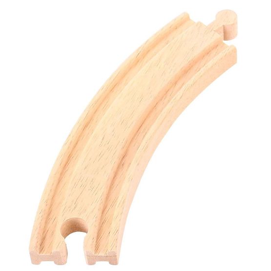 Bigjigs Rail Dolge krožne tirnice 17 cm 4 kos
