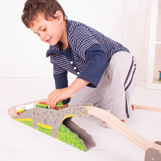 Most dinozavrov Bigjigs Rail