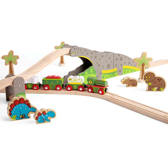 Most dinozavrov Bigjigs Rail