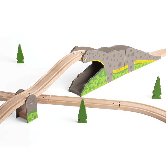 Most dinozavrov Bigjigs Rail