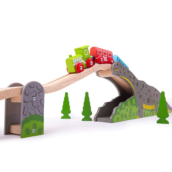 Most dinozavrov Bigjigs Rail