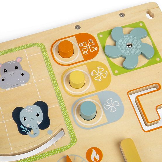 Bigjigs Toys Aktivnostna plošča Džungla