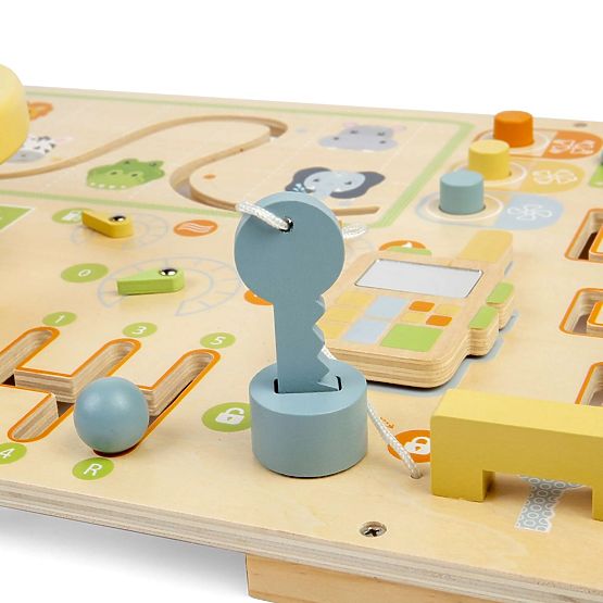 Bigjigs Toys Aktivnostna plošča Džungla