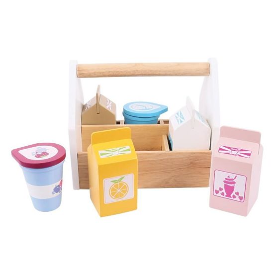 Bigjigs Toys Cocktail izdelki v prenosni škatli