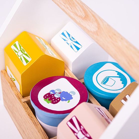 Bigjigs Toys Cocktail izdelki v prenosni škatli