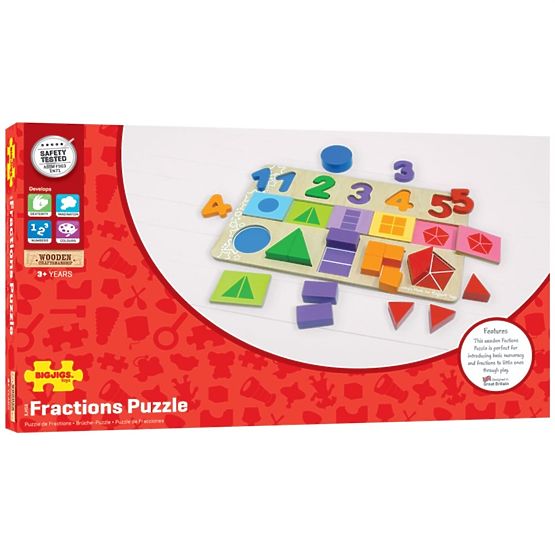 Bigjigs Toys Didaktična tabla Številke, barve, oblike