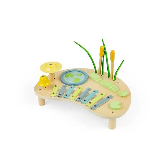 Bigjigs Toys Glasbena mizica Džungla