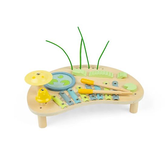 Bigjigs Toys Glasbena mizica Džungla