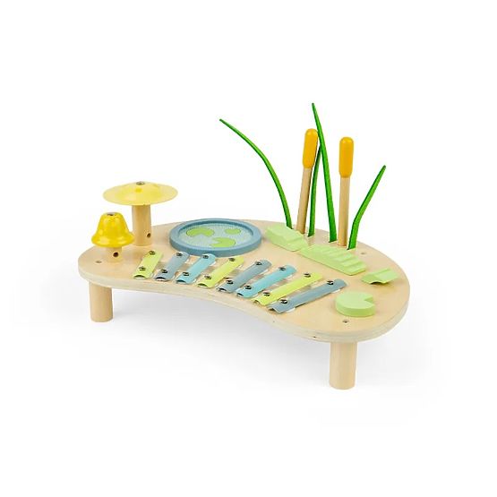 Bigjigs Toys Glasbena mizica Džungla