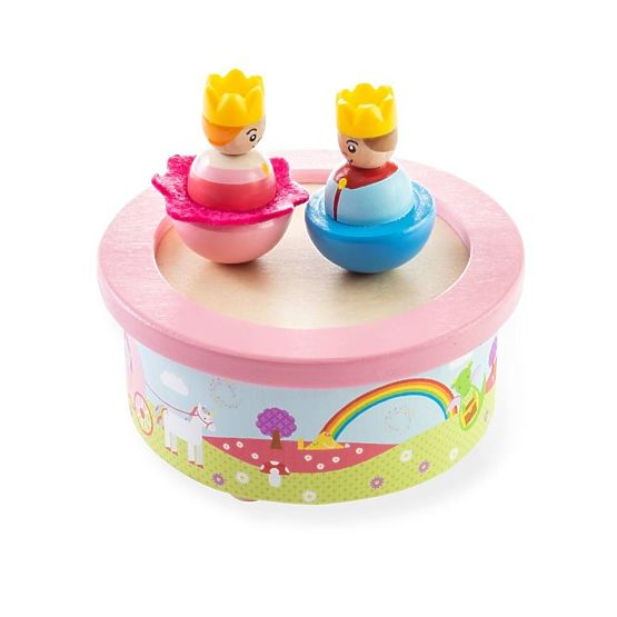 Bigjigs Toys Lesena glasbena skrinjica fantazija