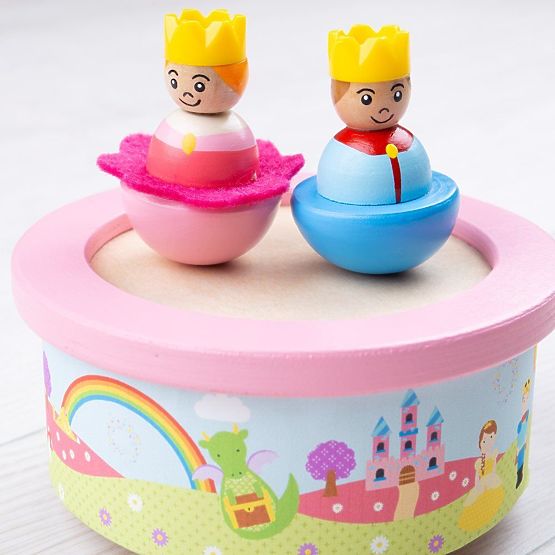Bigjigs Toys Lesena glasbena skrinjica fantazija