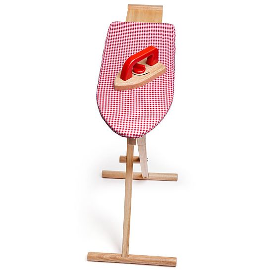 Bigjigs Toys Lesena likalna deska z likalnikom - poškodovana embalaža